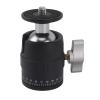 Hamwesh Tripod Ball Head, Aluminum Alloy 360 Degree Swivel Ball Head with 1 Screw Thread Base 4 Screw for Camera Mirrorless Fill Light Mirrorless view 3