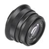 Tbest NEWYI 35mm F1 6 Large Aperture Manual Focus Lens for Mirrorless Cameras Black Silver Optical Glass Alloy Fixed Photography Enthusiasts (M4/3 Port) view 2