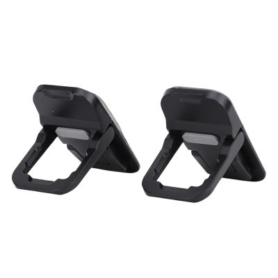 AYNEFY Portable Invisible Laptop Stand, Portable Invisible Laptop Stand Aluminium Alloy 2 Angle Adjustable Foldable Invisible Self Adhesive Notebook Stand for Keyboard