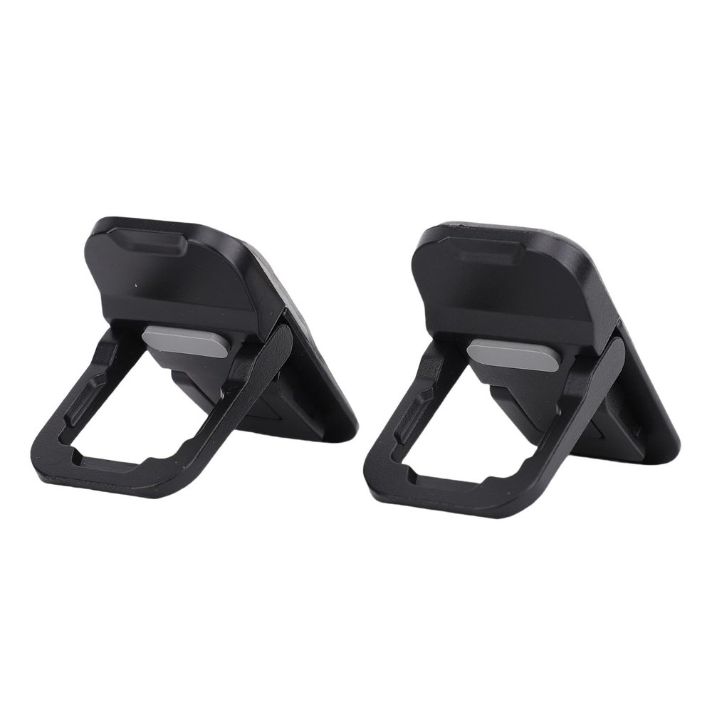 AYNEFY Portable Invisible Laptop Stand, Portable Invisible Laptop Stand Aluminium Alloy 2 Angle Adjustable Foldable Invisible Self Adhesive Notebook Stand for Keyboard