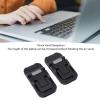 AYNEFY Portable Invisible Laptop Stand, Portable Invisible Laptop Stand Aluminium Alloy 2 Angle Adjustable Foldable Invisible Self Adhesive Notebook Stand for Keyboard view 3