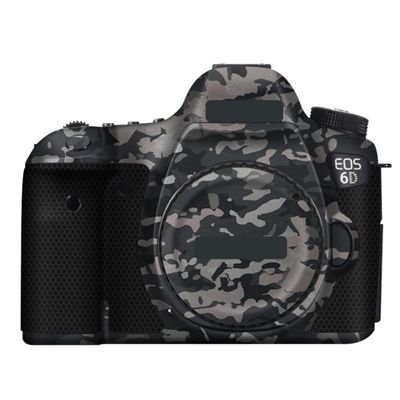 6D Anti-Scratch Camera Skin Wrap Sticker Vinyl Protective Film Body Protector Coat Decals Cover for Canon EOS 6D(Field Camouflage)