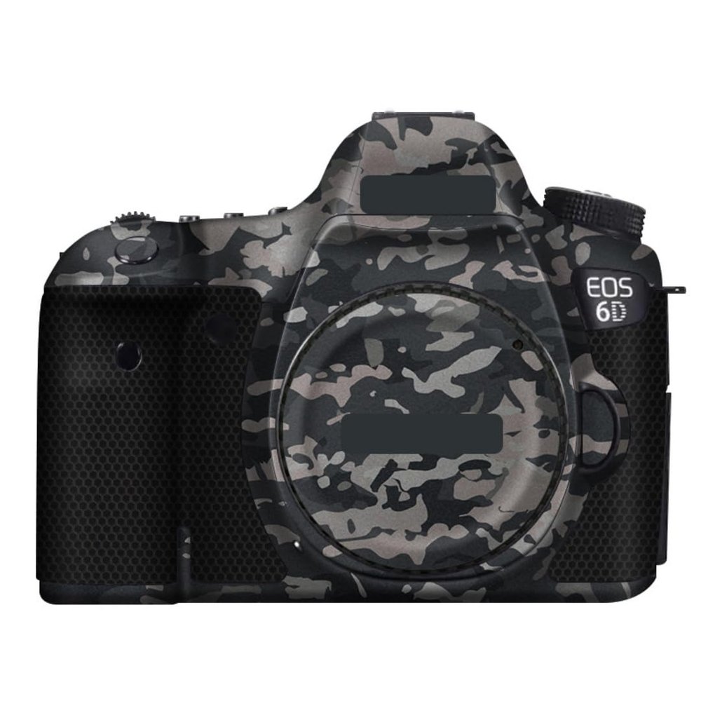 6D Anti-Scratch Camera Skin Wrap Sticker Vinyl Protective Film Body Protector Coat Decals Cover for Canon EOS 6D(Field Camouflage)