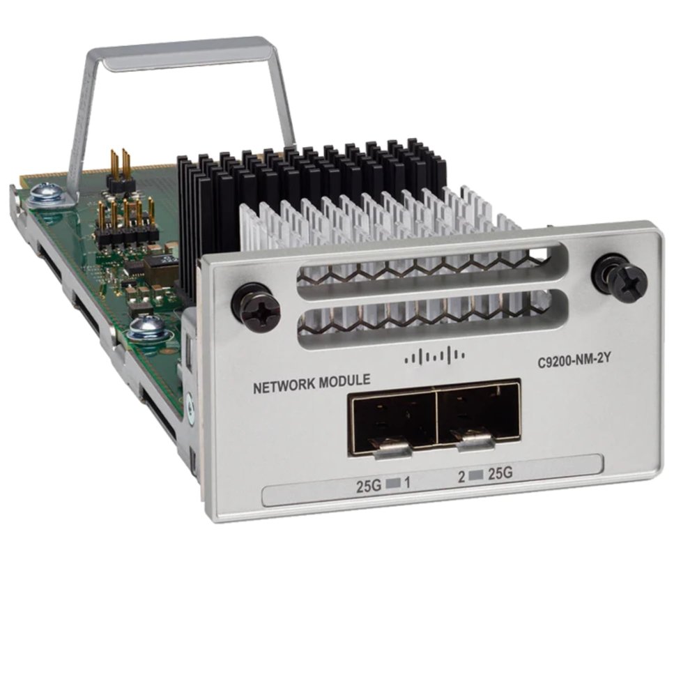 Catalyst C9200-NM-2Y 9200 Series 2x25G SFP28 Uplink Expansion Network Module (New Sealed)