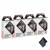 FUJIFILM INSTAX MINI Black Instant Film (40 Exposures) Bundle with Microfiber Cleaning Cloth view 1