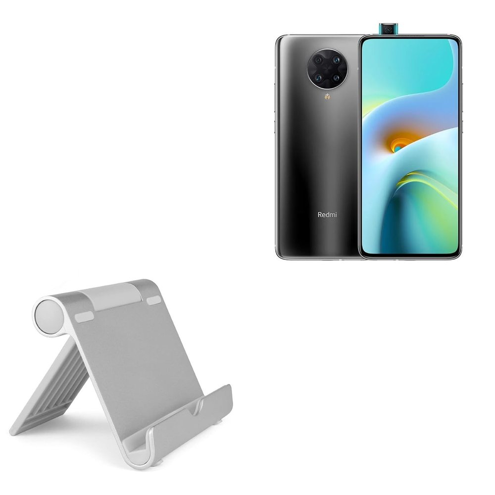 BoxWave Stand and Mount Compatible with Xiaomi Redmi K30 Ultra - VersaView Aluminum Stand, Portable, Multi Angle Viewing Sturdy