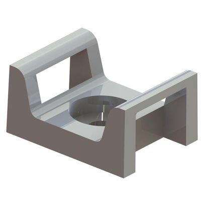 Essentra, FTH-27-12-01, Cable Tie Mount - Natural - Nylon - Maximum Compatible Cable Tie Width 13 mm (0.510 in) (500 Item/s)