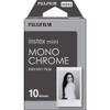 FUJIFILM INSTAX MINI Monochrome Instant Film (20 Exposures) Bundle with Microfiber Cleaning Cloth view 3