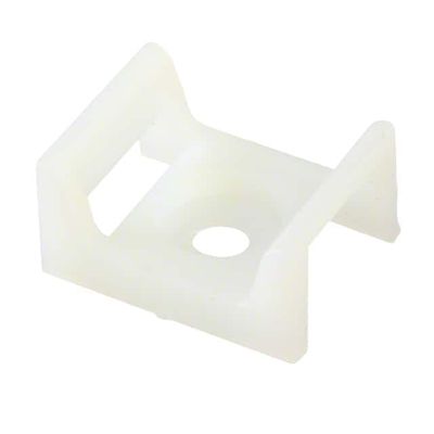 Essentra, FTH-27-RS-01, Cable Tie Mount - Screw-In & Rivet Mounting - 0.380 to 0.510 in (9.7 to 13 mm) Compatible Cable Tie Width Range - 0.205 in (5.2 mm) Hole Diameter - 0.500 in (12.7 mm(50 Item/s)