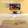[Built-in Apps] 5G WiFi Bluetooth Smart 360 Rotatable Projector,4K support HD Portable Projector, Mini Projector with Stereo Speaker. IndoorOutdoor,Compatible with TVStick Smartphone/ pc(With App) view 3