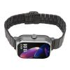 Bewinner Earphone Smart Watch, Fitness Tracker Wireless 2.01in 2 in 1 Step Counting NFC Smart Fitness Watch for Outdoor (Silver with Steel Strap) view 1