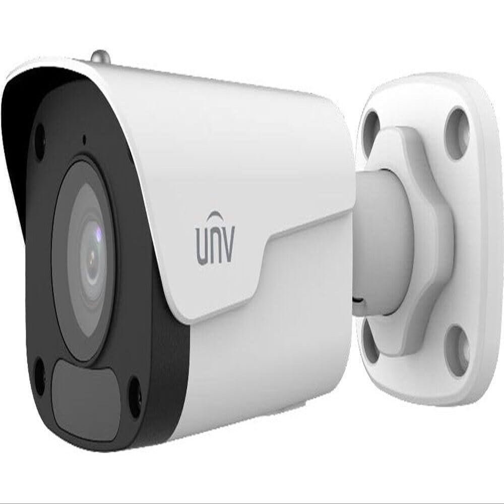 EC-B4F28M-V3 4MP Mini Fixed Bullet Network Camera, 1/2.9" CMOS Sensor, 2.8mm @F2.0 Lens, Smart IR, Up to 30m (98ft) IR Distance, Built-in Mic, 3-Axis, Support PoE Power Supply, IP67