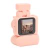 Zunate Mini 1080P DV Camera with 1.44" Screen, Portable Thumb Camcorder with Charging Case & Flashlight, Small Video Recorder for Vlogging and Travel (Pink) view 1