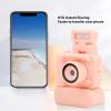 Zunate Mini 1080P DV Camera with 1.44" Screen, Portable Thumb Camcorder with Charging Case & Flashlight, Small Video Recorder for Vlogging and Travel (Pink) view 4