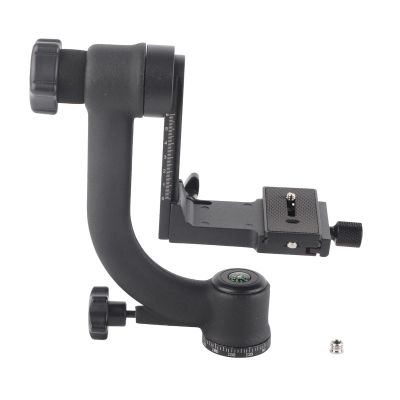 360 Degree Ball Head with Fine Tuning Damping, Compass, Quick Release Plate, 20KG Load Capacity - Stable Heavy Duty Support, Precise Outdoor Orientation, Compatible with All