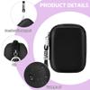Ainiv Digital Camera Case, Small Camera Case, Compact Camera Pouch for Sony, Casio, Canon, Panasonic, Travel Cameras Storage Holder for Accessories SD Card (Black) view 4