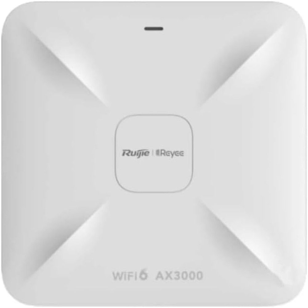 RG-RAP2260 Reyee Wi-Fi 6 AX3000 Networking Multi-G Ceiling Access Point, Dual Band, 512 Max Clients (110 Max. Recommend), WebUI/Cloud/App Management, PoE+ 802.3at@18W or DC 12V/2A