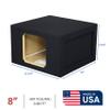 8" Single Sealed Large Solo-baric sub Box Speaker Box subwoofer Enclosure Stereo car Audio Home Audio view 2