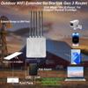 AX3000 Outdoor Starlink WiFi Extender Long Range, Dual Band High Speed Wireless Signal Booster with IP67 Waterproof, Outdoor Access Point for Farm, Yard, Barn view 2