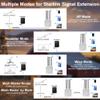 AX3000 Outdoor Starlink WiFi Extender Long Range, Dual Band High Speed Wireless Signal Booster with IP67 Waterproof, Outdoor Access Point for Farm, Yard, Barn view 4