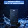 AccessShield Biometric Fingerprint Access Smart Home Security Systems with Waterproof Keyboard,Power Supply,Door Switch,(Electric Lock),Keychain, Phone APP Remote Unlock view 2
