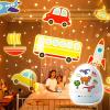 Dinosaur Egg Night Light Projector, Dinosaur Night Lights Projector, 360 Rotation & 21 Effects, Slient Lights for Ceiling Projector, Christmas Birthday Gifts for Boys (NO Music) view 3