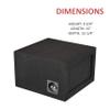 8" Single ported Solo baric L7S L7T sub Box Speaker Box subwoofer Enclosure Stereo car Audio Home Audio view 4
