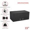 15" Dual Sealed Large Solo baric L7S L7R sub Box Speaker Box subwoofer Enclosure Stereo car Audio Home Audio view 3