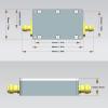 RF Switch Module Low Noise Receiving Module 30dB Broadband Frequency Covering Signal Amplification Equipment Aluminum Alloy view 3