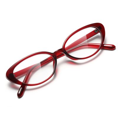 BLENDME Ultralight Cat Eye Blue Light Glasses for Woman Anti Glare Reduce Eyestrain Gaming/Computer/Screen
