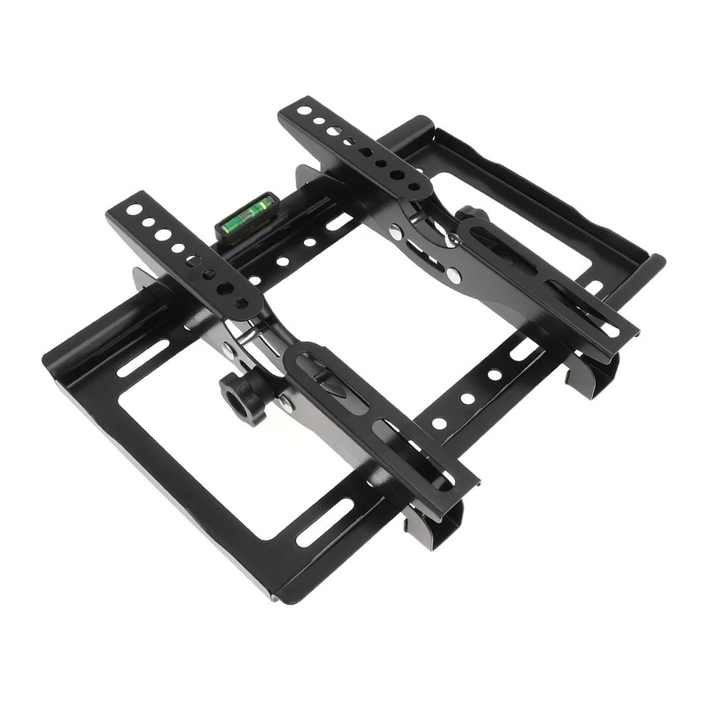 25kg Adjustable TV Wall Mount Bracket Flat Screen TV Stand Frame Support 15 Degree Tilt Angle Suitable for 14-42 Inch LCD LED