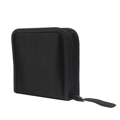 SPONGL Color Pouch,40Pcs Discs Mercerized Fabric Handbag Storage Case- / -Case Booklet Holder