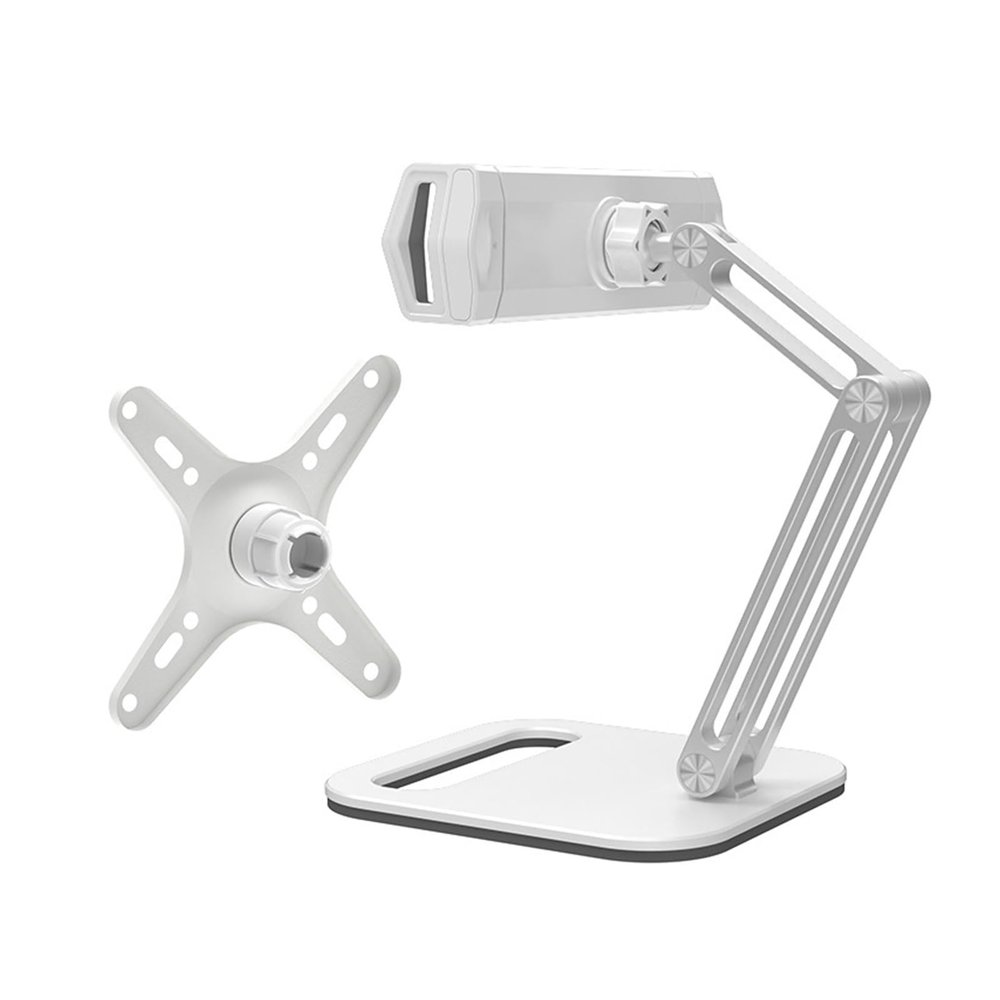 NZXEDVHU Monitor Desk Mount Single Monitor Stand Freestanding Fits 13" to 18" Computer Screens, Height Adjustable(2 In 1-01)