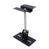 180 Degree Adjustable Easy to Install Steel Space Saving Hanging Wall Mount Bracket Speaker Stand Durable Black Home Ceiling view 1