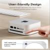 ORICO Stackable Mac mini Stand - Modular Interlocking Design, 360 Ventilation & Premium ABS Silver Finish, Space-Saving Stand for M4 or M4 Pro Mac mini-ST02 view 2