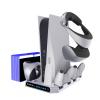 SPONGL Storage Racks,Cooling Station with Double Controller Charging Station Dock for 2 Holders Disc Storage Racks view 4