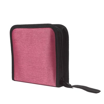 SPONGL Color Pouch,40Pcs Discs Mercerized Fabric Handbag Storage Case- / -Case Booklet Holder