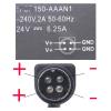 24v 6.25a 150w AC Adapter 4PIN(1and3 positive-2and4 Negative) view 2