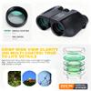 10x25 Compact Small Binoculars for Adults, Large Eyepiece Binocular with Low Light Vision,High Powered Easy Focus Binoculars for Bird Watching,Outdoor Hunting,Sport Games,Theater and Concerts view 4