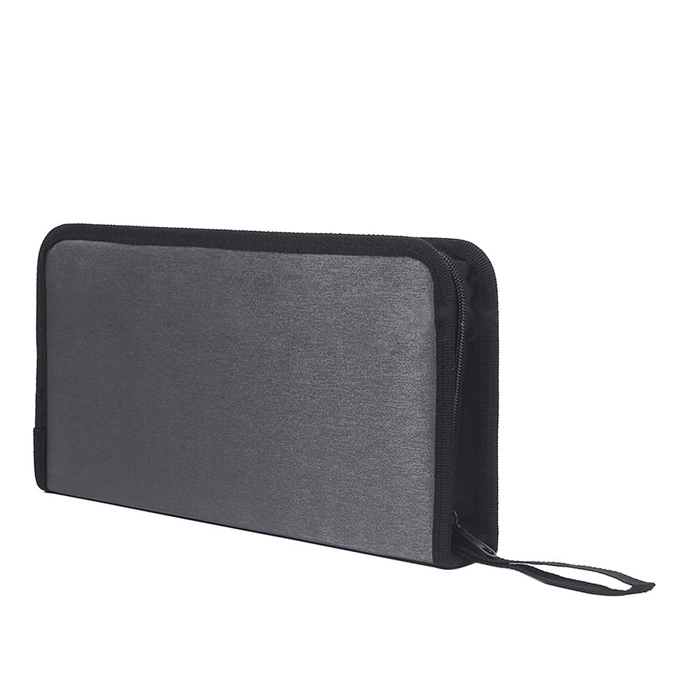 SPONGL Color Pouch,80Pcs Discs Mercerized Fabric Handbag Storage Case- / Case Case Booklet Holder