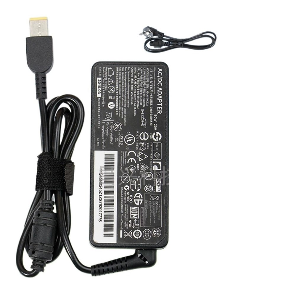 Suitable for Notebook ADLX90NLC3A Power Adapter T440 Computer Charging Cable 20V 4.5A90W Square Mouth