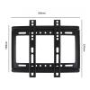 20kg TV Wall Mount Bracket Flat Screen Frame Mount with Gradient for 14-42 Inch LCD LED Monitors view 2