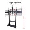 32-100 inch 1800 Dual Screen LCD TV Mobile cart TV Stand view 3