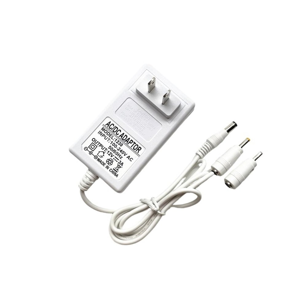 12V 3A 2.6A 2.5A 2A 1.5A 1A 0.5A Set-top Box Display Light Strip Monitoring Power Adapter(12V-3A Power Cord 2 Meters Long)