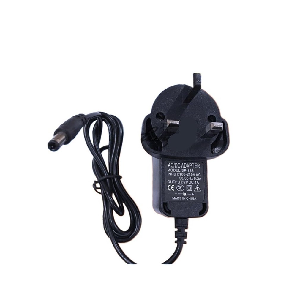 9V 1A British Standard Switching Power Adapter Audio Router Switch 9V 1000MA Charging