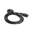 Desktop Computer Main case Monitor Projector Three-pin Three-Hole Power Cord view 1