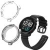 2 Pack Cases Compatible with Polar Vantage V3 with Screen Protector, Flexible TPU Shockproof Scratch Proof Cover Case for Polar Vantage V3 Smartwatch (Gray/Clear) view 1