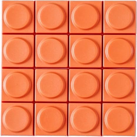 16 Pcs PBT/Transparent PC Material Keycap,Low Profile Key Caps for Mx Mechanical Keyboard,Blank Custom Keycaps (Orange)