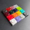 16 Pcs PBT/Transparent PC Material Keycap,Low Profile Key Caps for Mx Mechanical Keyboard,Blank Custom Keycaps (Orange) view 4