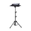 Laptop Floor Stand,Floor-Standing Aluminum Alloy Tripod,Portable and Adjustable Shelf,Suitable for Home and Outdoor Office(Height 68-125cm) view 1